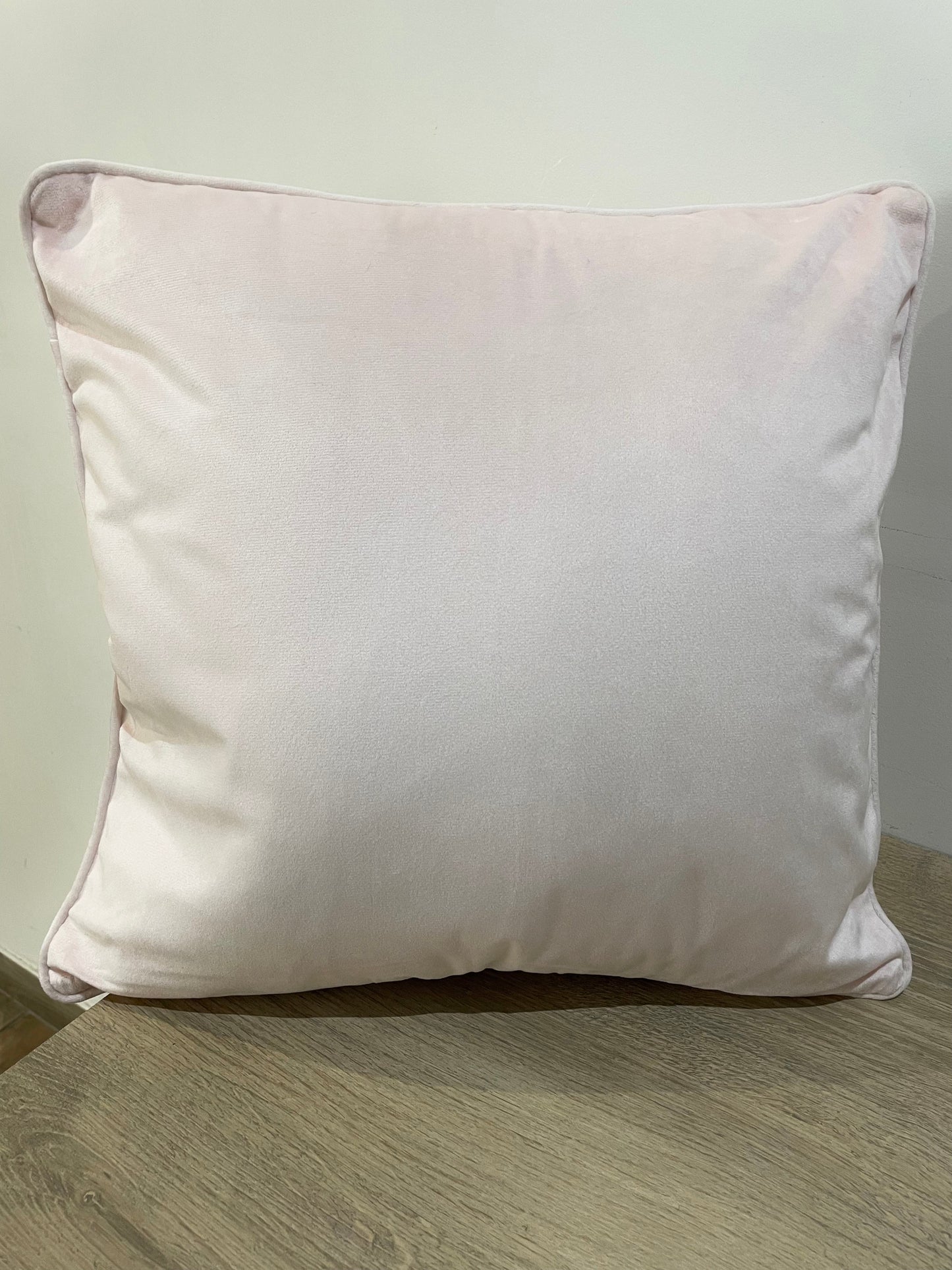 Coussin velours personnalisé