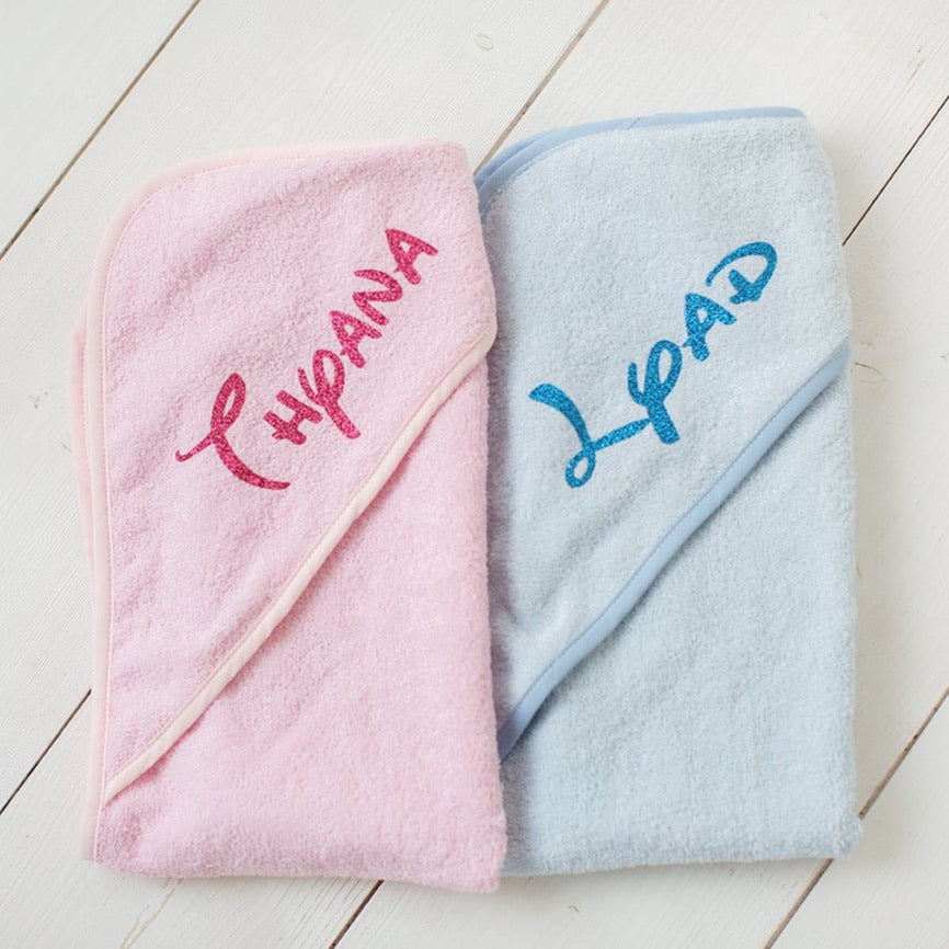 Cape de bain personnalisée