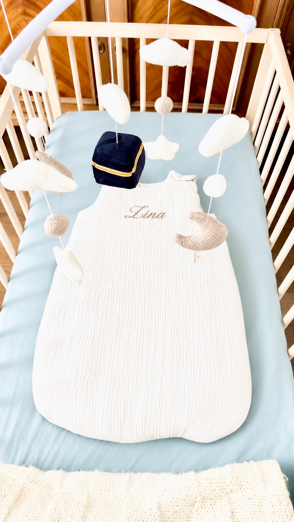 Gigoteuse layette en gaze de coton