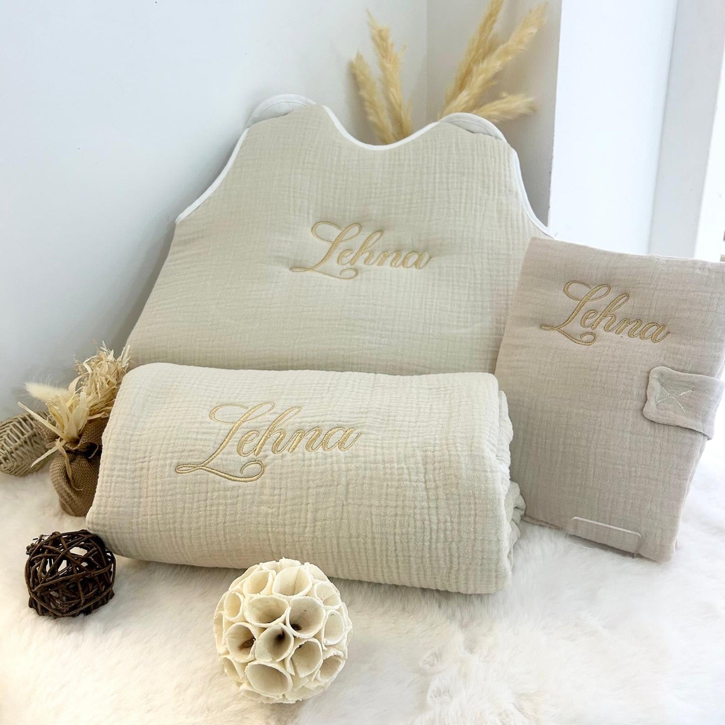 Box brodée Lehna