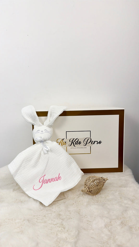Doudou en gaze de coton