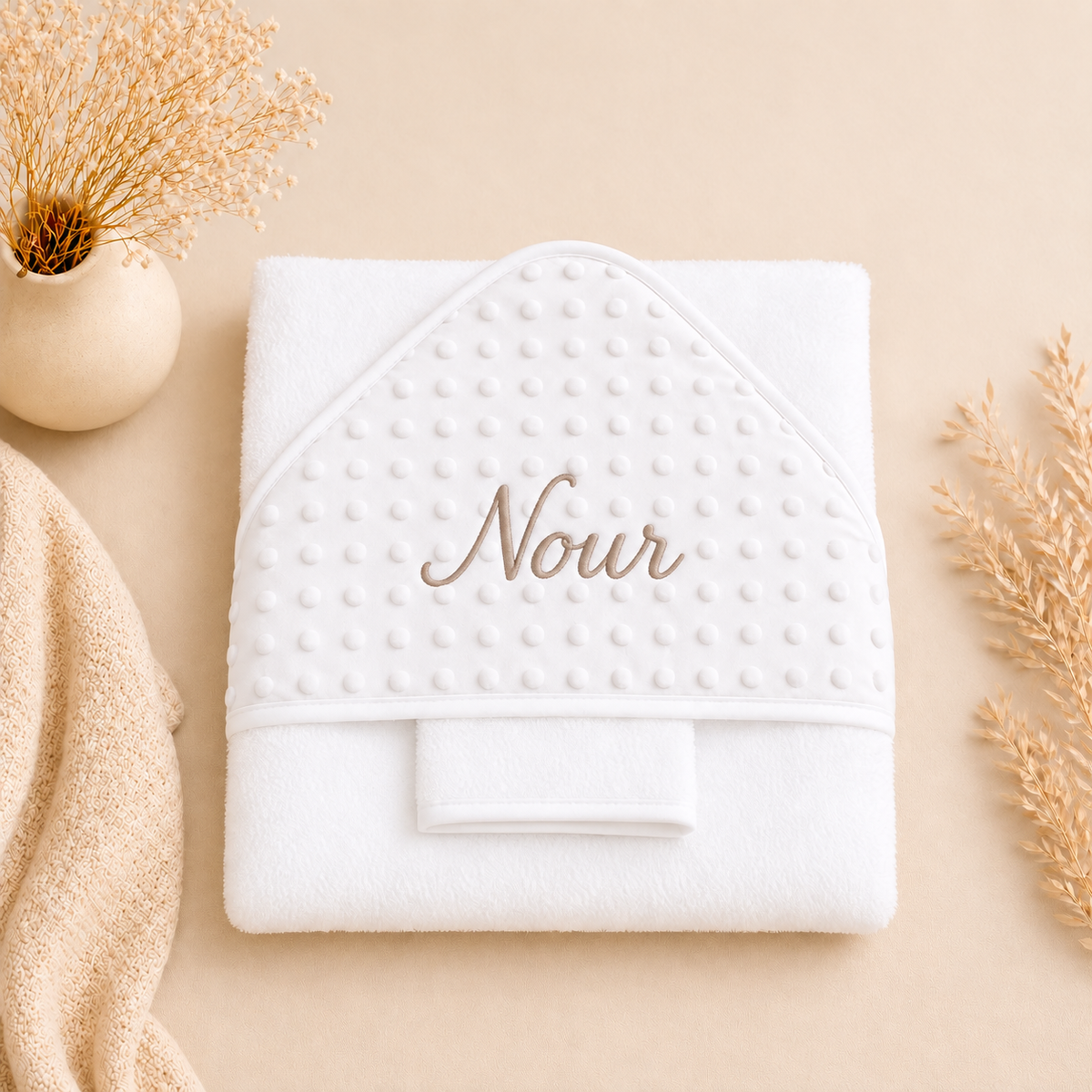 Cape de bain Minky