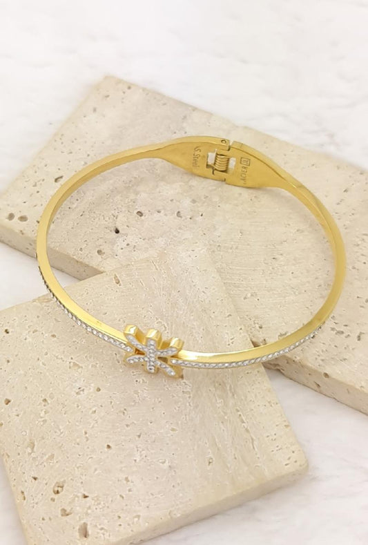 Bracelet Berbère Rigide en Acier Inoxydable