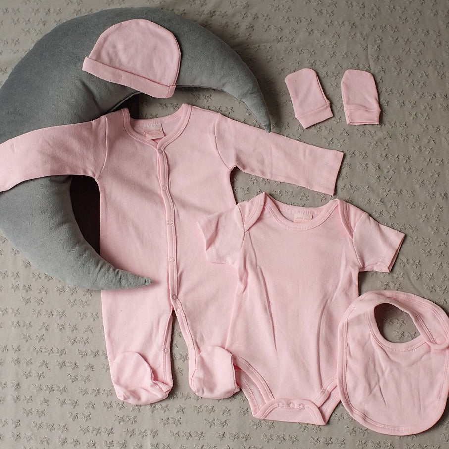 Kit Pyjama Body Bavoir Bonnet et Gants personnalisé